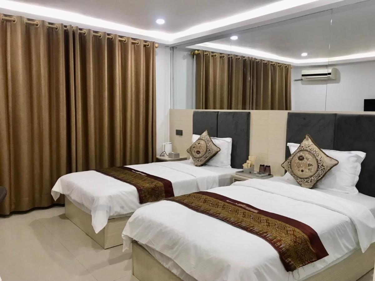 梦之南win酒店 Win Hotel Cafe & Spa Viêng Chăn Ngoại thất bức ảnh