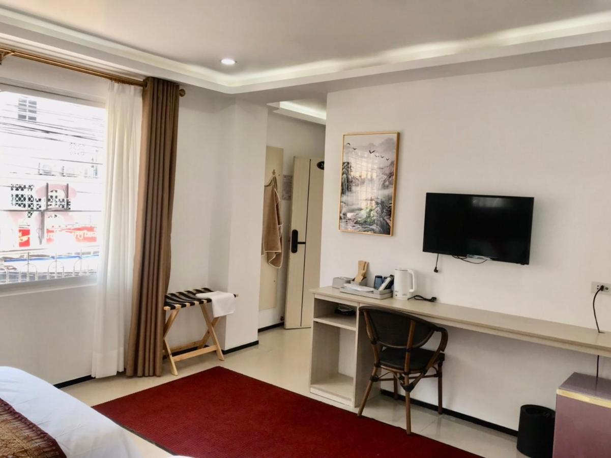 梦之南win酒店 Win Hotel Cafe & Spa Viêng Chăn Ngoại thất bức ảnh