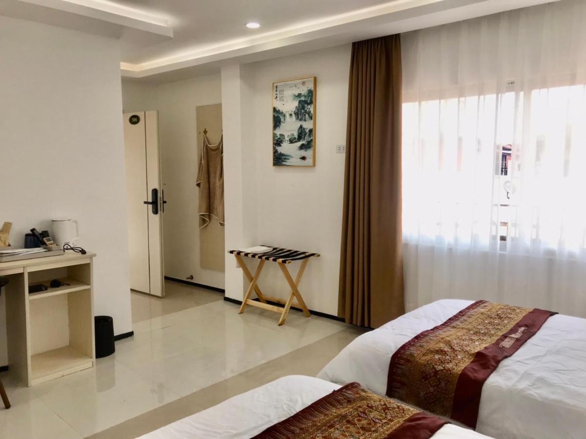 梦之南win酒店 Win Hotel Cafe & Spa Viêng Chăn Ngoại thất bức ảnh